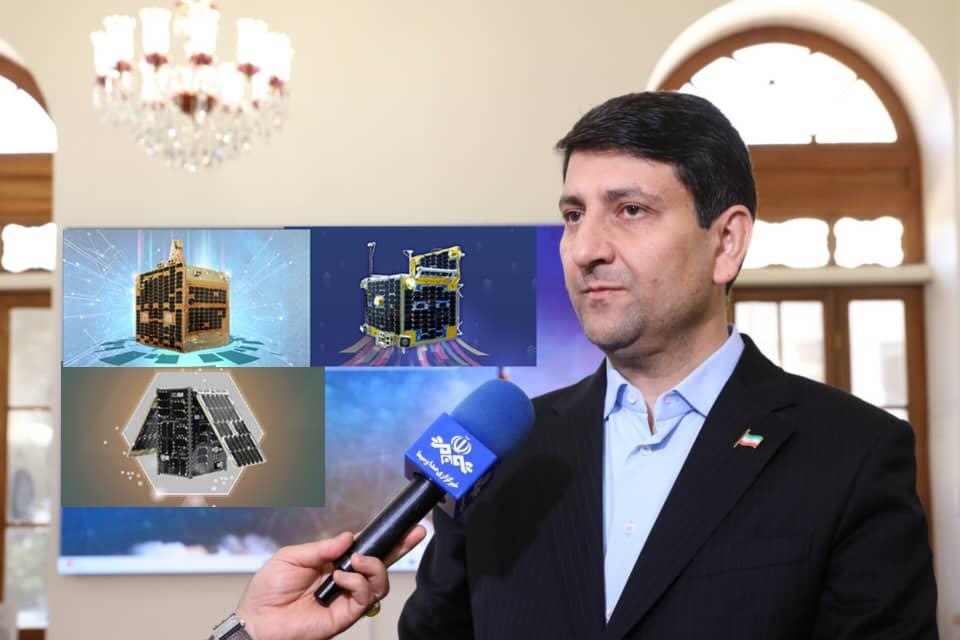 دریافت موفقیت‌آمیز نخستین سیگنال‌های ۳ ماهواره ایرانی